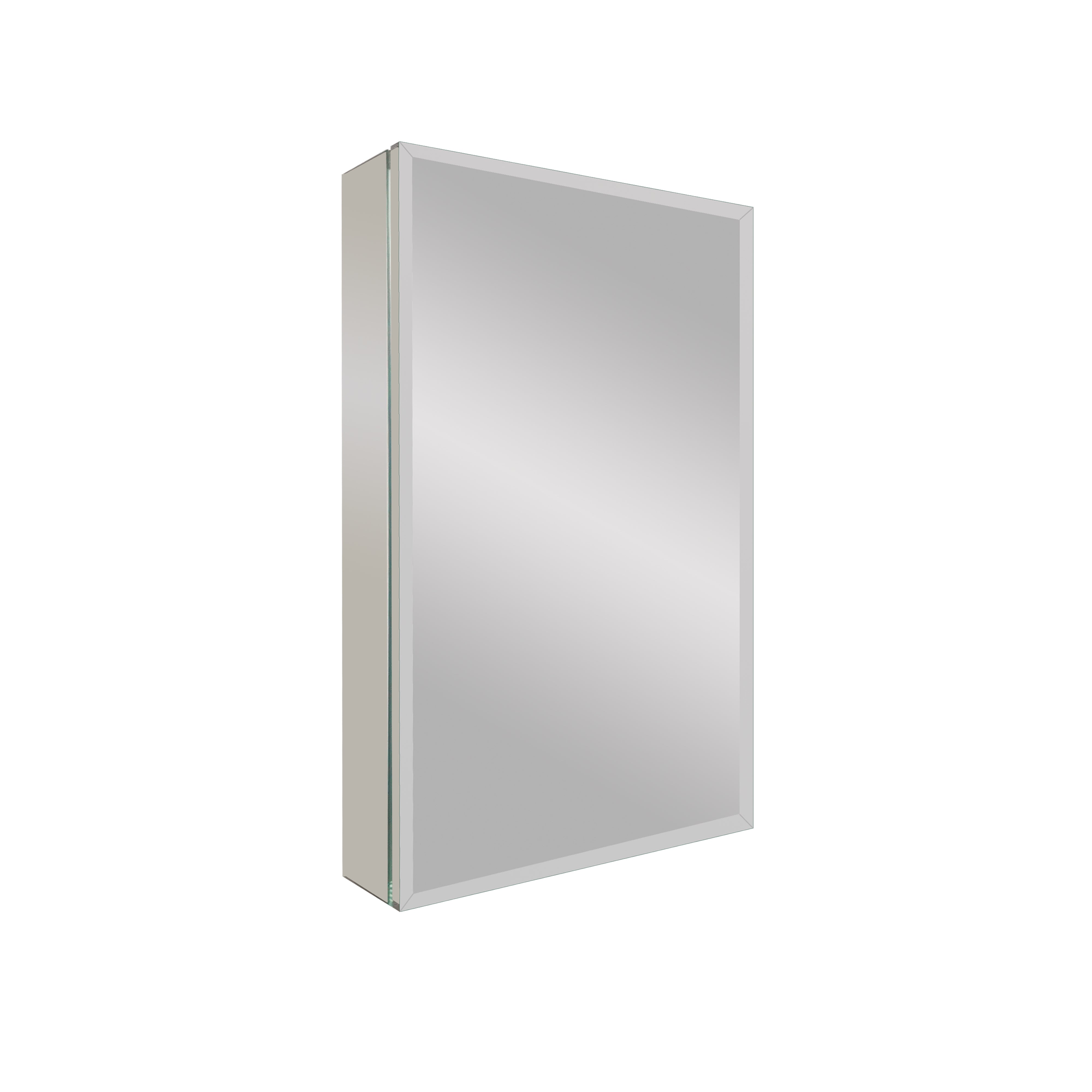 Stylish and Functional 15x26 Inches Bathroom Medicine Cabinet - Adjustable Shelves, Soft-Closing Hinges, and a Sleek Mirror Design for a Chic Bathroom Upgrade - Eco LED Lightings 